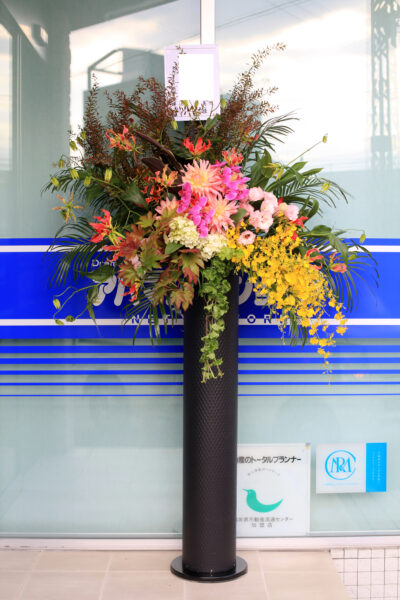  福井市へ配達したスタンド花の画像