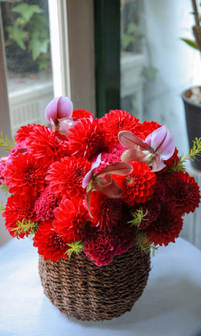 フラワーアレンジメントの画像